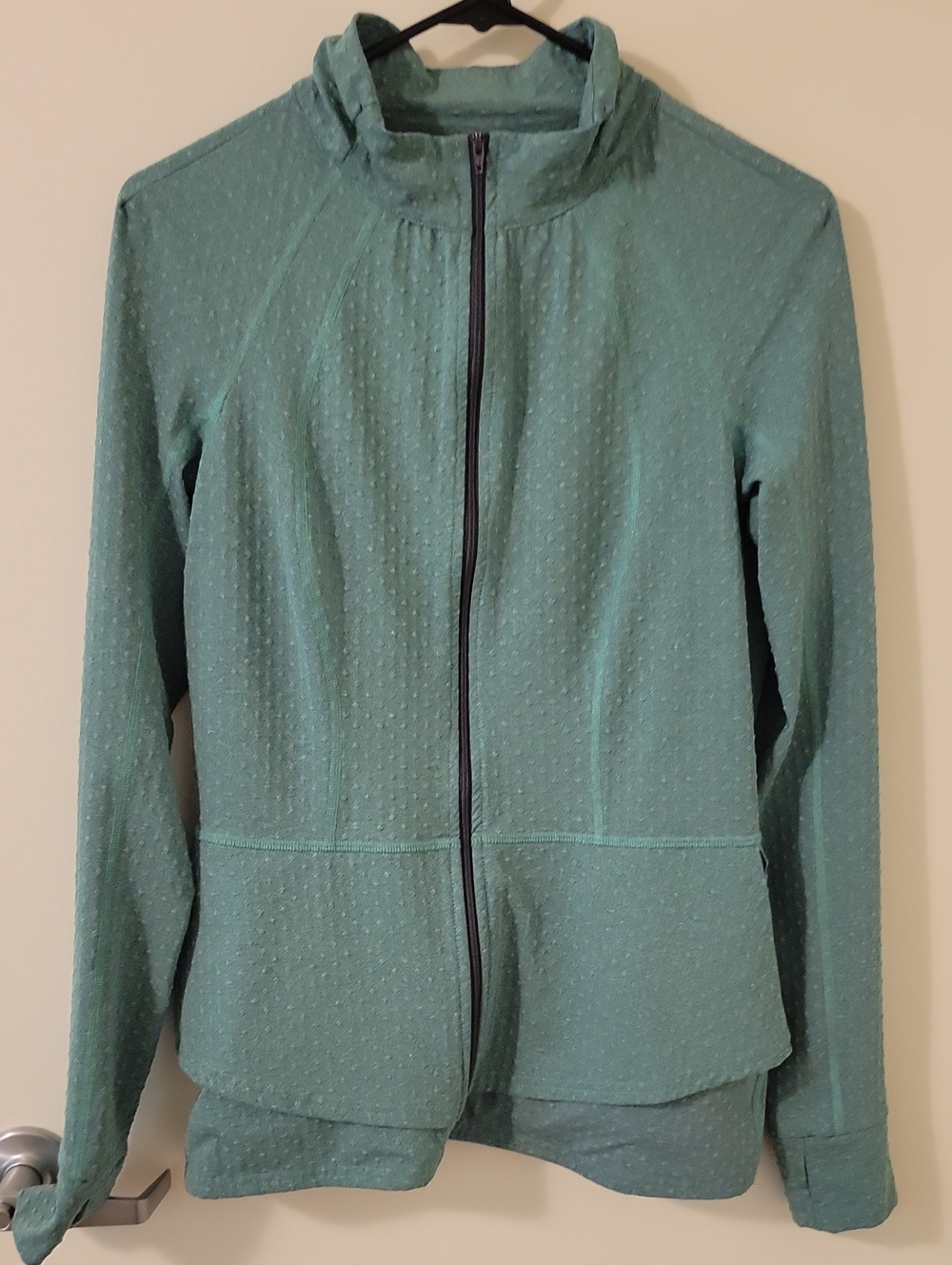 Women's Mint Green Full-Zip Bomber Jacket